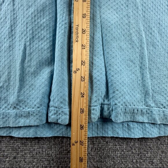 Tommy Bahama THATS HOW I ROLL GOLF Graphic Print Silk Rayon Cotton Small Blue - Picture 7 of 12